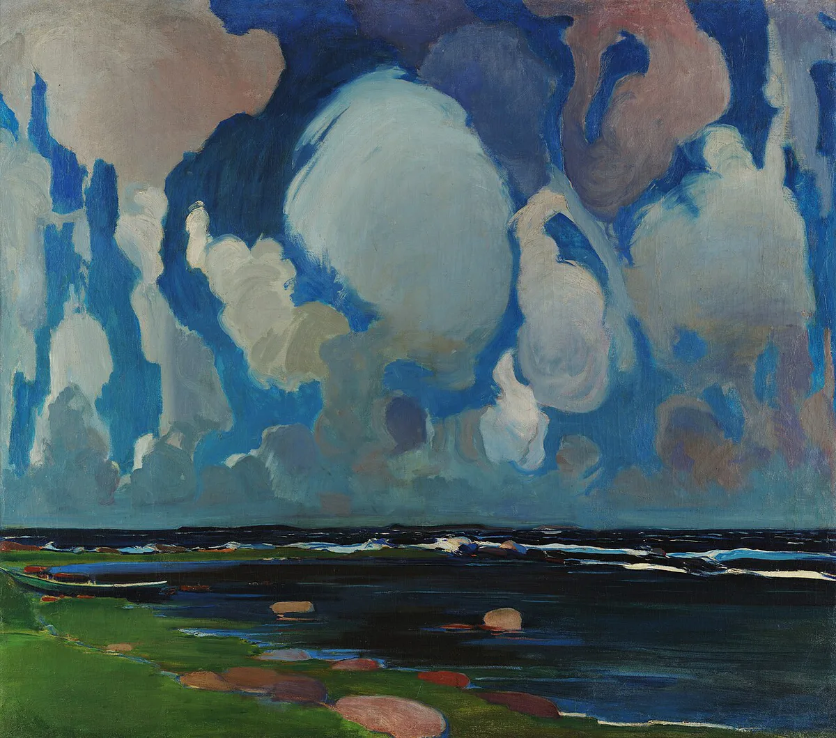 Krzyżanowski  Konrad (1872-1922) - Clouds in Finland - National Museum Kraków — 1