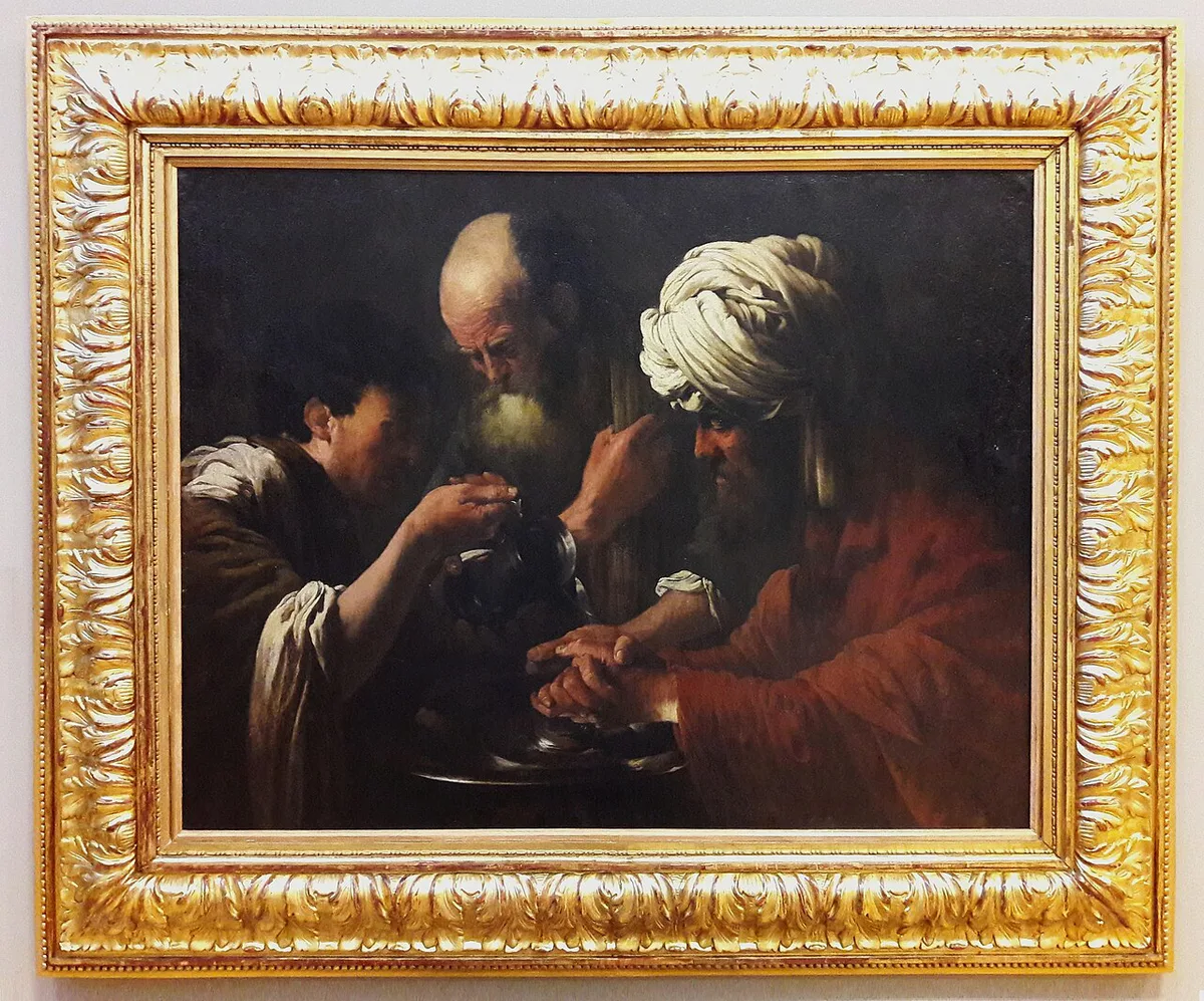 Brugghen Pilate washing his hands 01 — 1