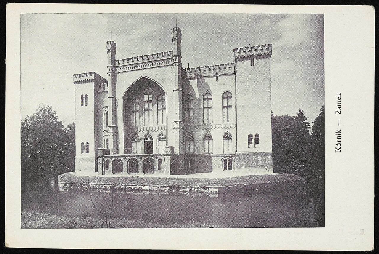 Kórnik Castle and its moat, one of the best day trips from Poznań