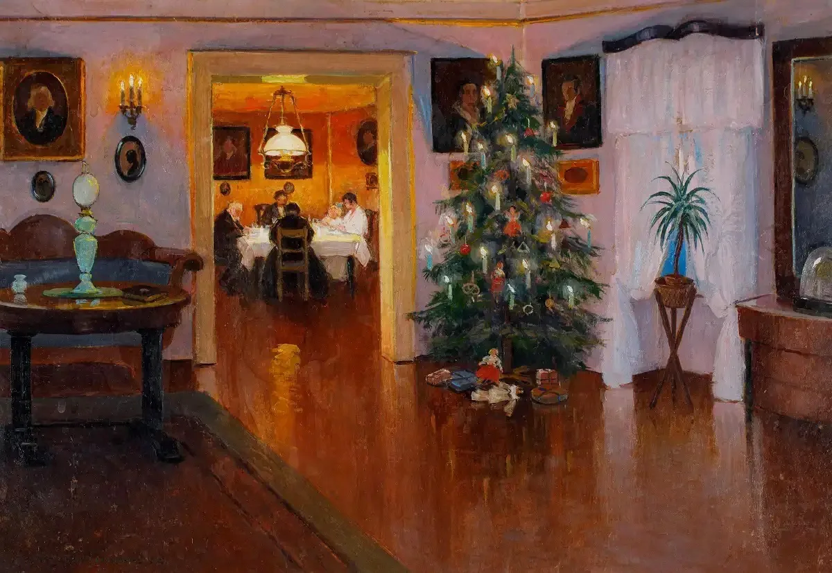 Bronisława Rychter-Janowska - Wieczerza wigilijna — 2