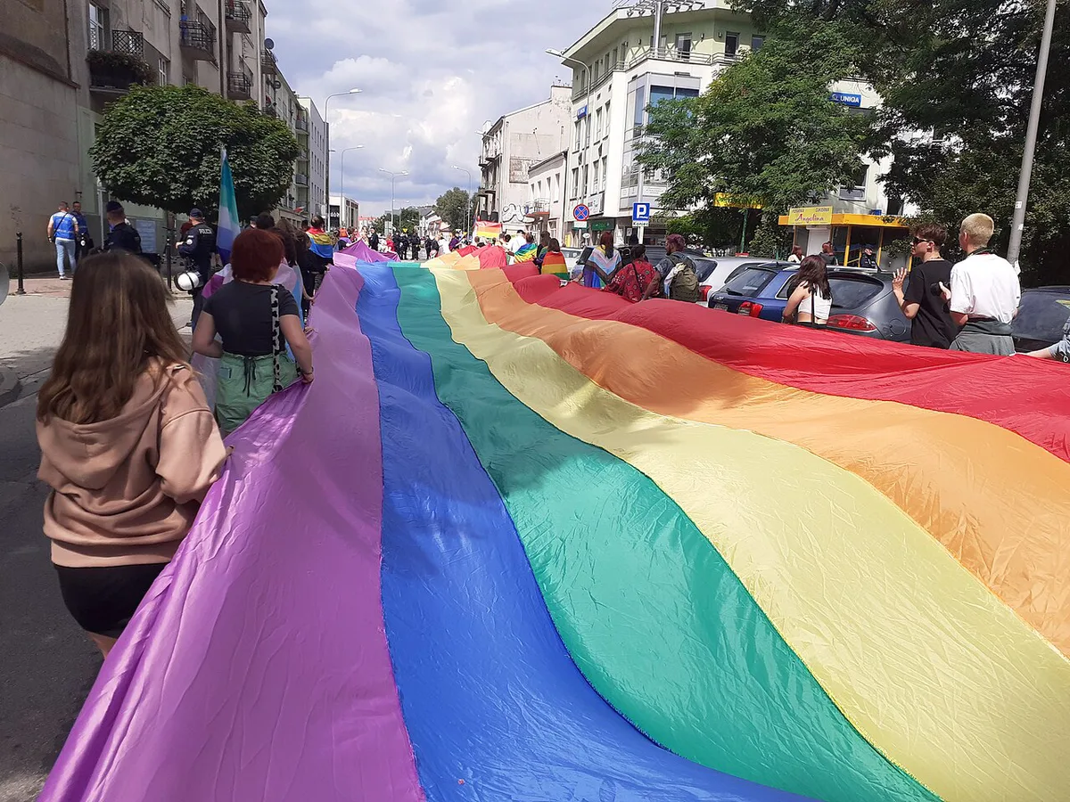 Equality March 2022 in Kielce - flag — 1